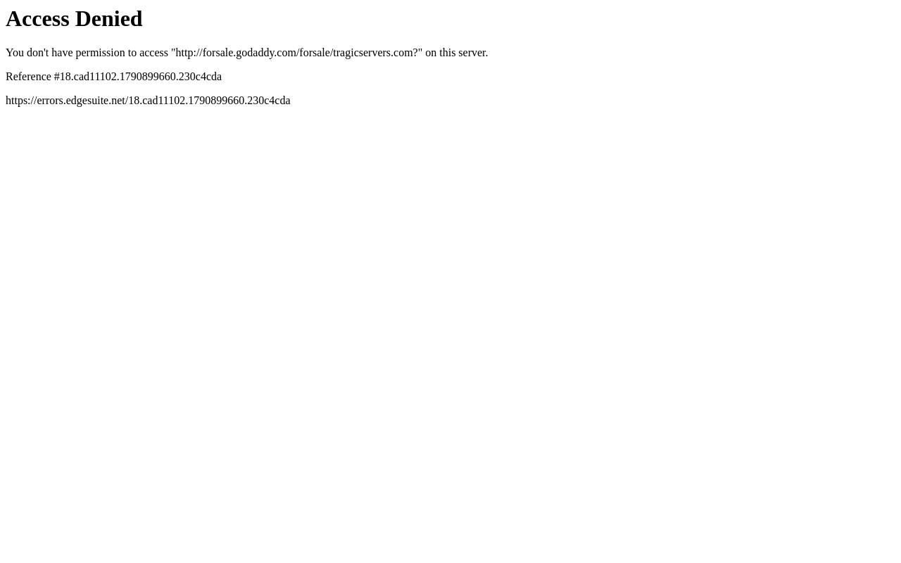 TragicServers 官网截图